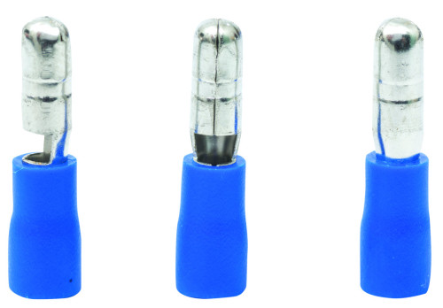 נעל כבל תקע עגול זכר כחול