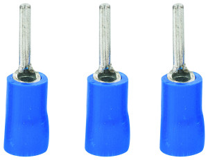 נעל כבל פין כחול לחוט בחתך 2.5-1.5 ממ”ר