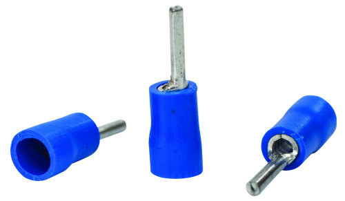 נעל כבל פין כחול לחוט בחתך 2.5-1.5 ממ”ר