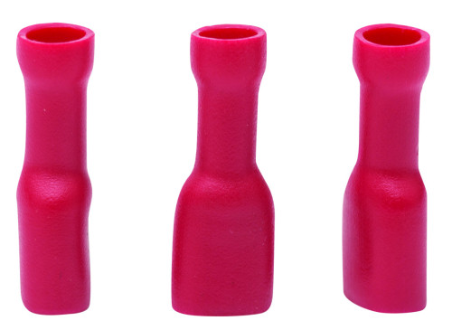 נעל כבל נקבה ב.מ אדום לחוט בחתך 1.5-0.5 ממ”ר