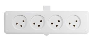 בית תקע ל- 4 תקעים 16A עה"ט