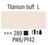 titanium buff light 289 ROYAL TALENS