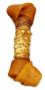 עצם קשר מעושן עטוף עוף 8 אינץ