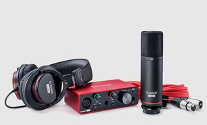 חבילת אולפן - Focusrite Scarlett SOLO Studio G3