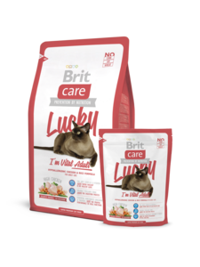 בריט קר BRIT CARE לאקי בוגר עוף ואורז 2 ק"ג