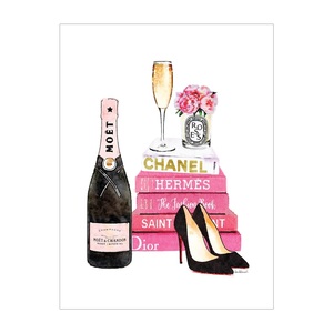 הדפס על זכוכית Material world מידה ‏60x80 ס"מ  - 751862