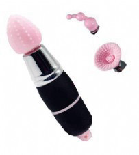 רוקט פוקט מיני + 3 הלבשות סיליקון לגירוי וחיכוך - Buzz Tingler