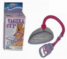 משאבה לניפוח ועיבוי השפתיים והדגדגן - Vagina Cup
