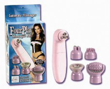 רוקט פוקט עם 4 הלבשות לגירוי וחיכוך 