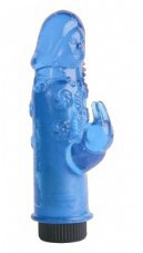 ויברטור עבה וקצר עם ארנבון  לדגדגן