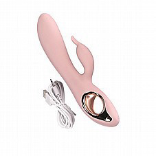 ויברטור מאלץ אורגזמה 10 עוצמות רטט סיליקון רפואי נטען USB