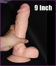 דילדו סיליקון ראליסטיק 9"