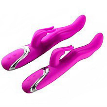 ויברטור מאלץ אורגזמה הארנב המענג סיליקון רפואי