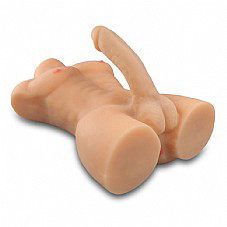 בובת מין גבר עם פין מתאים לשימוש לאשה או ולגבר