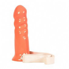 תותב נצמד לאיבר - Strappy Cock 6