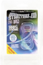 טבעת הידוק לזיקפה - Stretch On Cock Rings