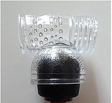 שרוול סיליקון אוננות לגבר להלבשה על מסאג'ר AV