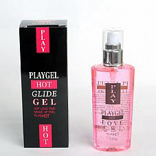 play gel hot  שמן עיסוי מתחמם