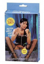 סט אזיקים לידיים ולרגלים - Ankle And Wrist Cuffs