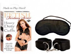 אזיקי ידיים עם מסכה עיניים 