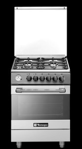 תנור משולב טכנוגז דגם P2W66E4VC לבן תוצרת איטליה