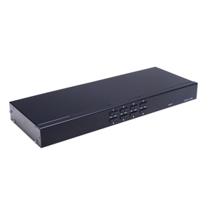 מתג/סוויטצ Rackmountable KVM Switch w/LAN Connection