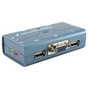 מתג/סוויטצ Gold Touch 2 Ports USB KVM Switch