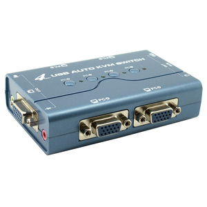מתג/סוויטצ Gold Touch 4 Ports USB KVM Switch