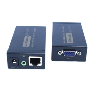 מגבר וידאו אלחוטי VGA Extender Up To 100M