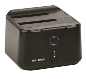 תחנת עגינה לדיסק USB3.0 Dual Bay HDD’s Docking Station