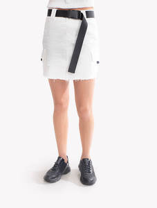 חצאית קרגו חגורה