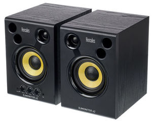 זוג מוניטורים DJ Monitor 42 שולחנים לתקליטנים מבית Hercules DJ