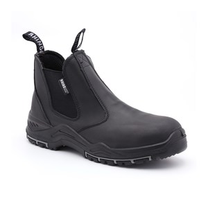 נעלי עבודה ריינו בצבע שחור  עם כיפת מגן RHINO