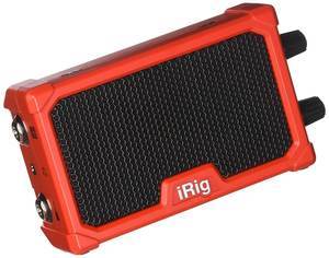 מגבר גיטרה חשמלית iRig Nano Red בצבע אדום מבית IK Multimedia