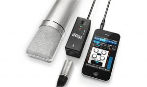 קדם מגבר iRig Pre לאפל ואנדרואיד מבית IK Multimedia