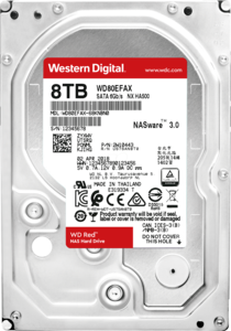 דיסק קשיח Western Digital WD80EFAX 8TB
