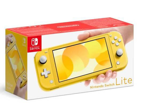 קונסולת נינטנדו סוויץ' לייט צהוב -  NINTENDO SWITCH LITE YELLOW - אחריות היבואן הרשמי נינטנדו ישראל