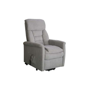 ניירובי כורסת טלוויזיה כולל מנגנון הקמה חשמלי וריקליינר נפתח - ריפוד בד אפור בהיר מיליון כסאות