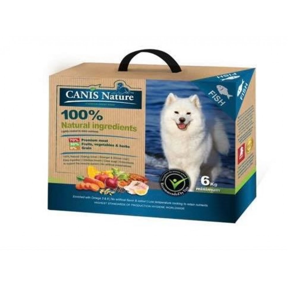 קאניס מזון רטוב לכלב 6 ק"ג דגים