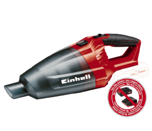 שואב אבק נטען 18V דגם TEVC18LISOLO תוצרת Einhell