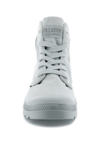 נעלי פלדיום קצרות אפור בהיר PALLADIUM PAMPA HI  PAMPA HI VAPOR