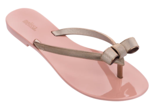 כפכפי אצבע פפיון לנשים בצבע ורוד  MELISSA HARMONIC CHROME IV AD 