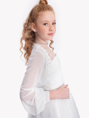 בולרו עם סרט תחרה