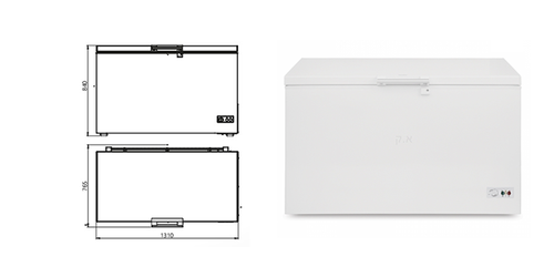 מקפיא LACASA LC400 ‏295 ‏ליטר