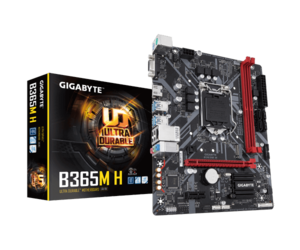 לוח אם למעבדי אינטל דור 8 ו-9 Gigabyte B365M H