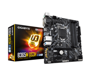 לוח אם למעבדי אינטל דור 8 ו-9 Gigabyte B365M DS3H