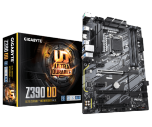 לוח אם למעבדי אינטל דור 9 ו-8 Gigabyte Z390 UD HDMI