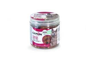 חטיפים לחתולים | קוביות עוף בקופסא קמון - 60 גרם