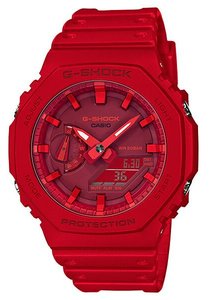 CASIO GA-2100-4A קרבון חדש אנלוגי - דיגיטלי