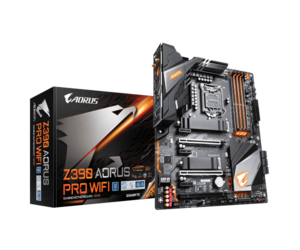 לוח אם למעבדי אינטל דור 8+9 לוח GA-Z390 AORUS PRO WIFI